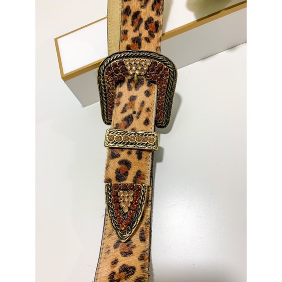 Vintage Authentic leather belt set - Picture 8 of 9